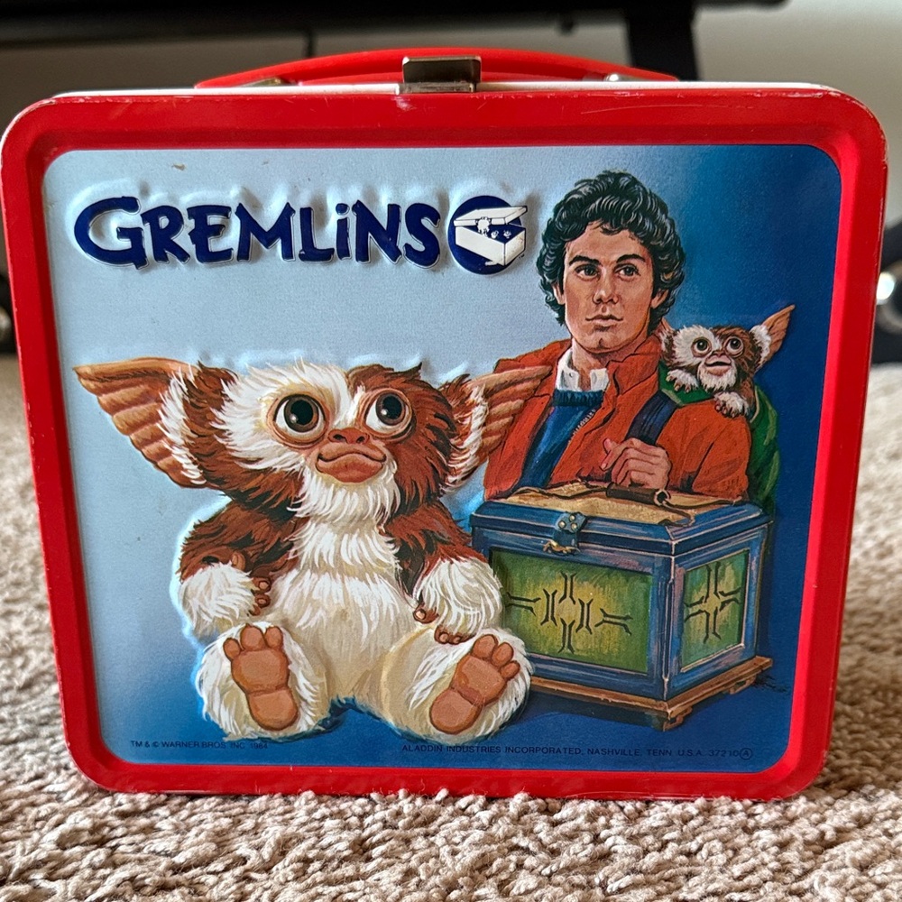 Gremlins Red Lunch Box